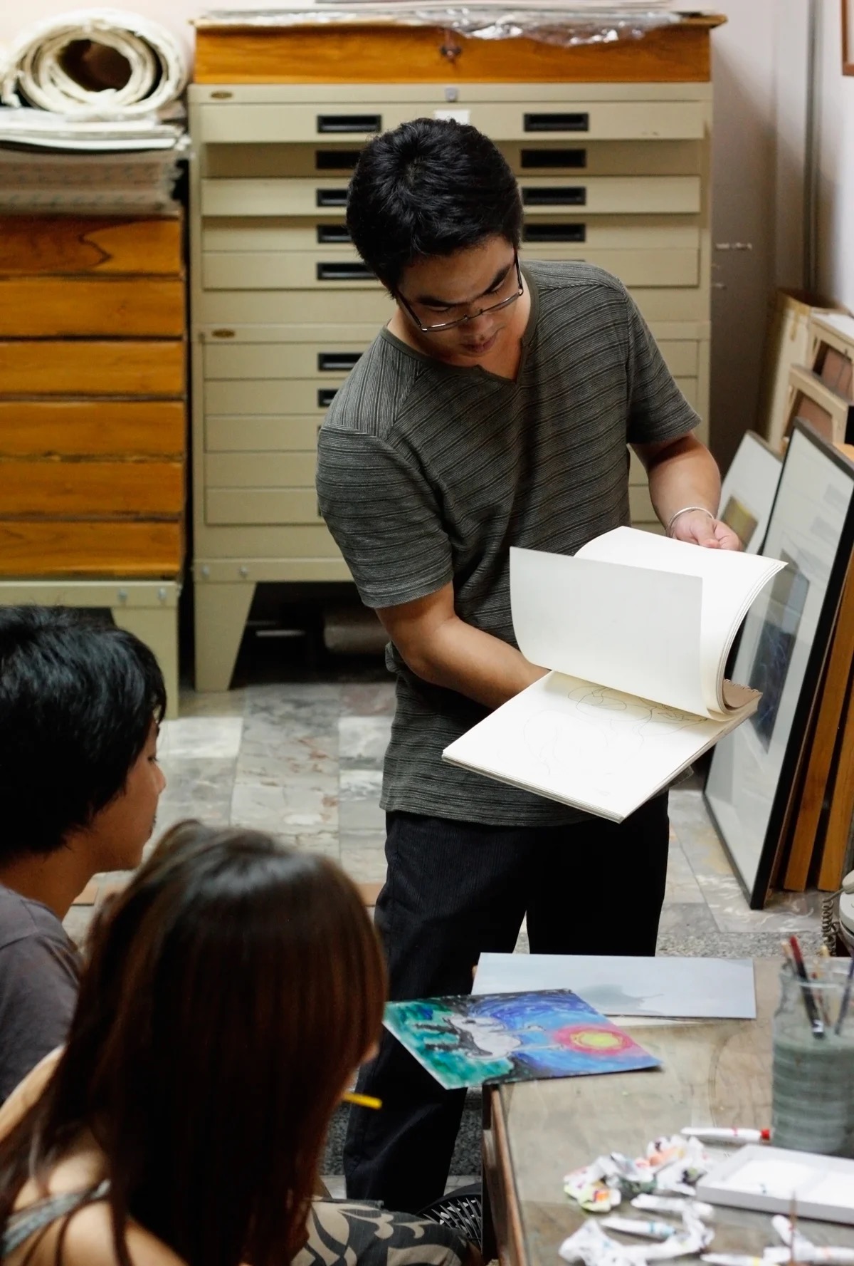 Chiang Mai Art on Paper logo